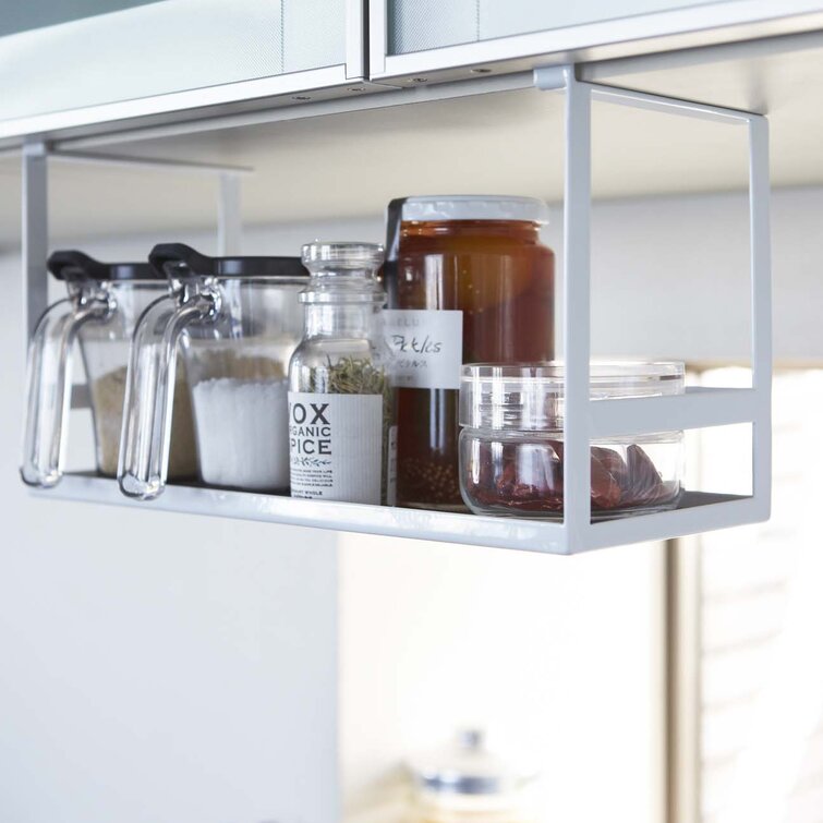 Yamazaki Home Under Shelf Spice Rack And Organizer For Kitchen Cabinets Steel Undershelf